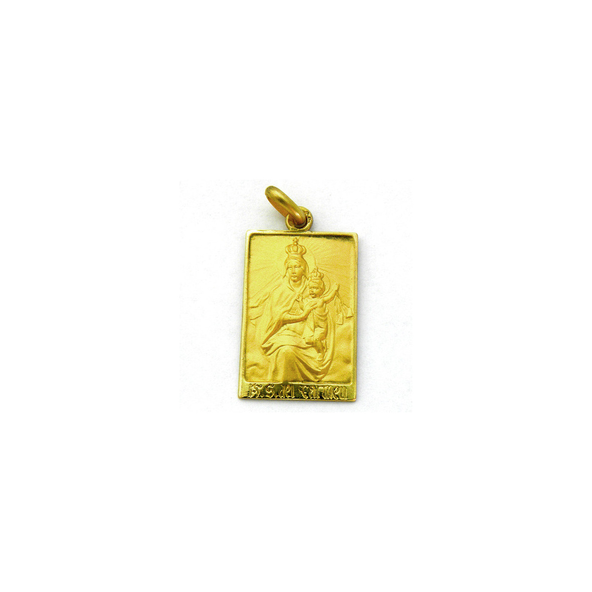 Virgen del Carmen Manto rectangular 24x16mm