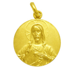 Medalla Sagrado Corazon de Jesus 16mm